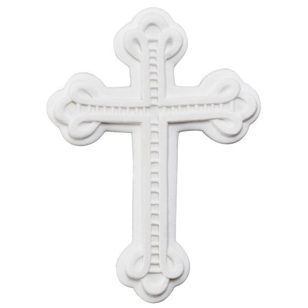 Elegant Gumpaste White Cross