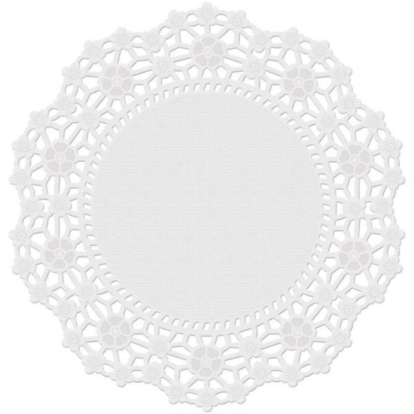 6" Greaseproof Round Doilies