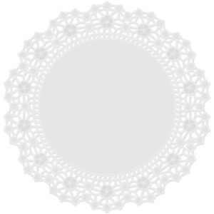 12" Greaseproof Round Doilies