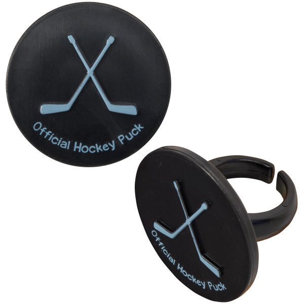 Hockey Puck Rings