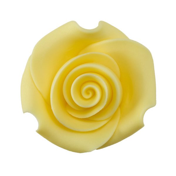 Yellow 1.50" Sugarsoft Rose