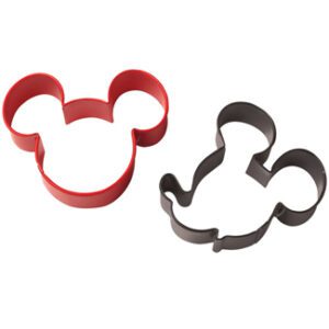 Mickey Mouse Cookie Cutter Set - 2 Piece