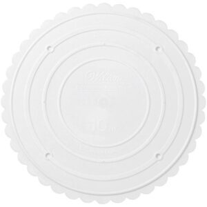 10" Scalloped Round Separator Plate