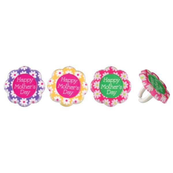 Mothers Day Flower Rings