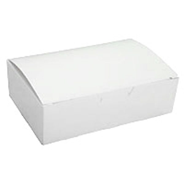1-1/2 lb White Candy Box