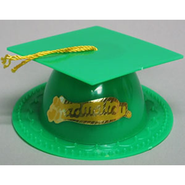 Green Graduation Cap Topper