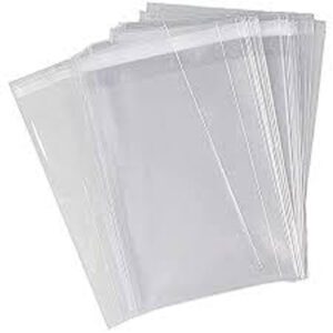 3 7/8" x 5 1/4" Lip and Tape Poly Bags