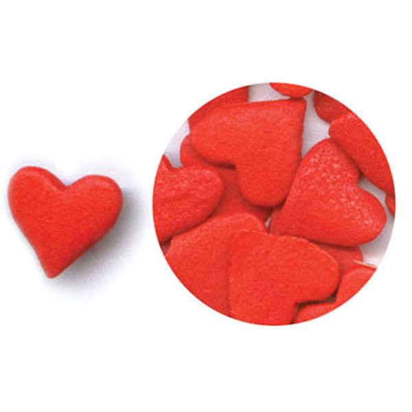 Jumbo Red Heart Confetti Sprinkles