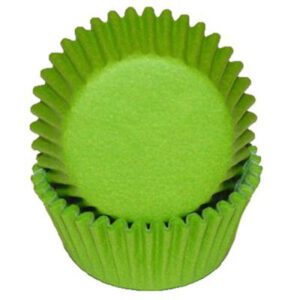 Lime Green Mini Baking Cup