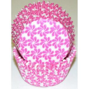 Pink Pinwheel Standard Baking Cups