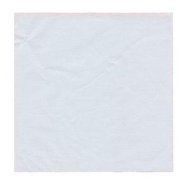 4" x 4" Foil Wrapper White