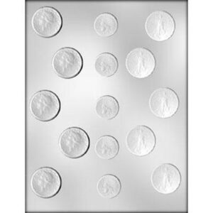 Assorted Coin Chocolate Mold