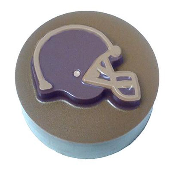 Football Helmet Sandwich Cookie Chocolate Mold