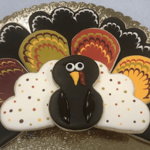Turkey Cookie Decorating Kit